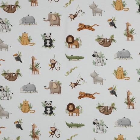 0,50 MTR.  ♥ ZOOTIERE BIO JERSEY ♥