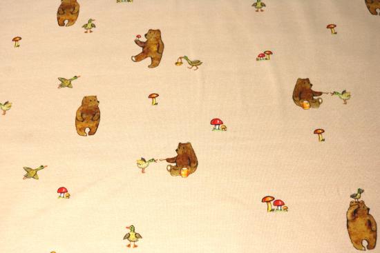 0,50 MTR. ♥ BESTE FREUNDE ♥ ENTE & HAPPY BEAR JERSEY ♥