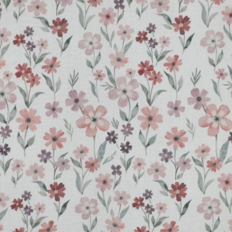 0,5 MTR. ♥ MuSSELIN PASTELL MEADOW ♥