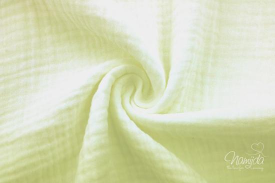 0,5 MTR. ♥ DouBLE GAUZE - Musselin NATURAL - Baumwollstoff ♥