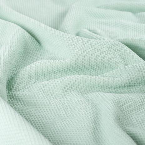 0,5 MTR. ♥ TEDDY BOUCLE DOUBLEFACE MINT  ♥