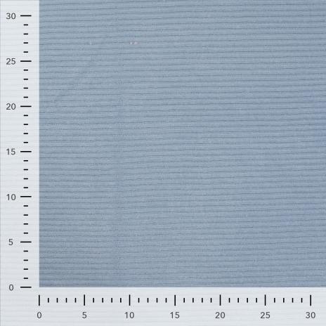 0,5 MTR. ♥ BREITCORD BAUMWOLL JERSEY - HELLBLAU - ELASTISCH  ♥