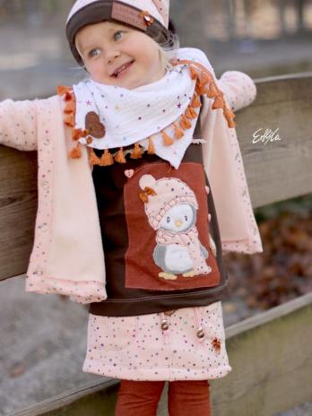 1 MTR. ♥ HIPPIE QUASTE - UNI - RoST ♥