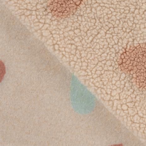 0,5 MTR. ♥ TEDDY KUSCHEL PASTEL HERZEN ♥