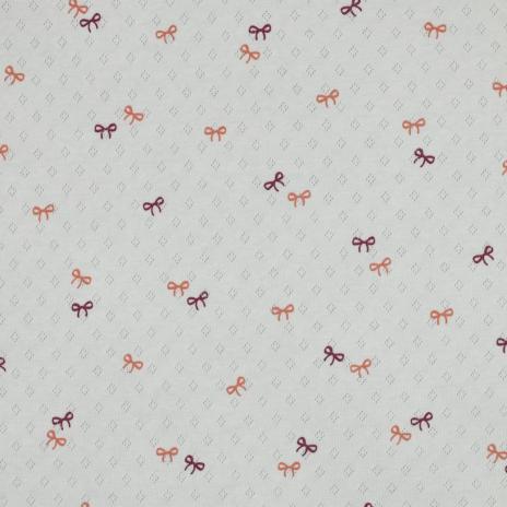 0,5 MTR.  ♥ BAUMWOLLJERSEY POINTOILLE Lochstickerrei -SCHLEIFCHEN ♥