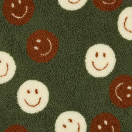 0,5 MTR. ♥ TEDDY SMILEYS KHAKI ♥
