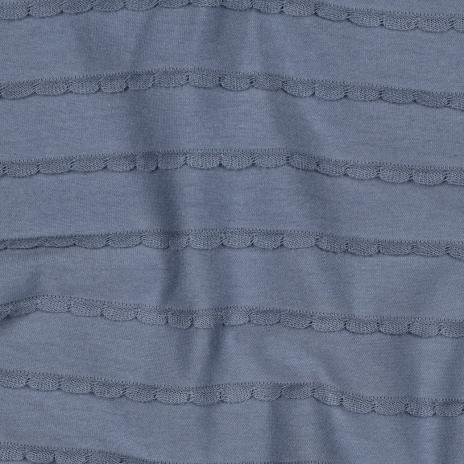 0,5 MTR. ♥ RÜSCHEN JERSEY - JEANS ♥