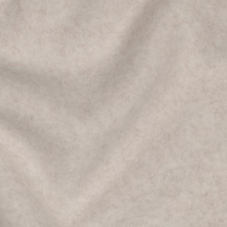 0,5 MTR. ♥ Doubelface Baumwollfleece NATUR  MELANGE - 100% Baumwolle ♥