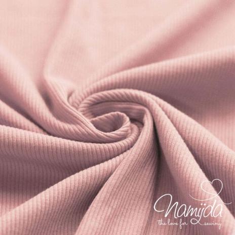 0,5 MTR. ♥ RIPPSTRICK JERSEY HELLRoSE ♥