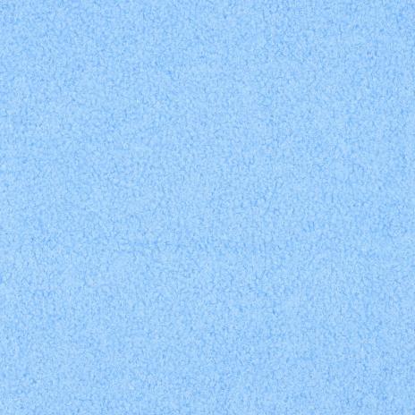 0,5 MTR. ♥ TEDDY BOUCLE  - FLEECE INNENSEITE   DOUBLEFACE HELLBLAU ♥