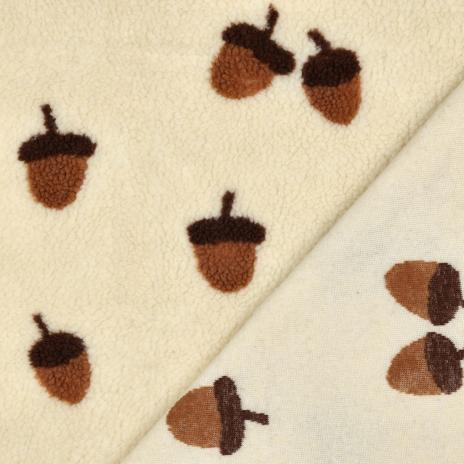 0,50 MTR. ♥ TEDDY COZY ACORNS EICHELN ♥
