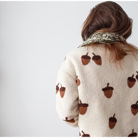 0,50 MTR. ♥ TEDDY COZY ACORNS EICHELN ♥