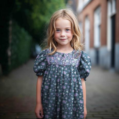 0,5 MTR.♥ BLÜTENMEER PETROL BAUMWOLL POPELINE ♥