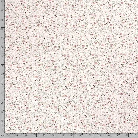 0,50 MTR. ♥ FLORINE STREUBLÜMCHEN JERSEY ♥