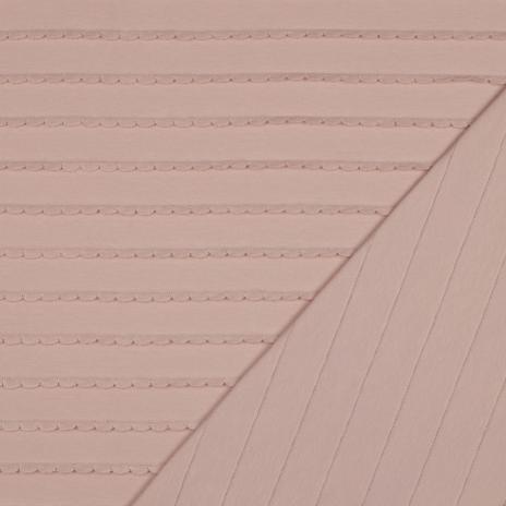 0,5 MTR. ♥ RÜSCHEN JERSEY - PUDER ♥