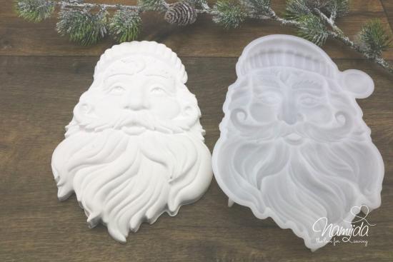 1 Stück ♥ GIESSFORM SILIKON WEIHNACHTS NIKOLAUS ♥