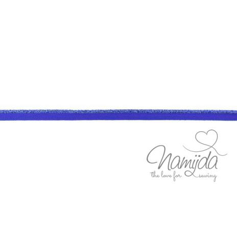 1 MTR. ♥ GLITZER LUREX PASPELBAND KOBALT BLau