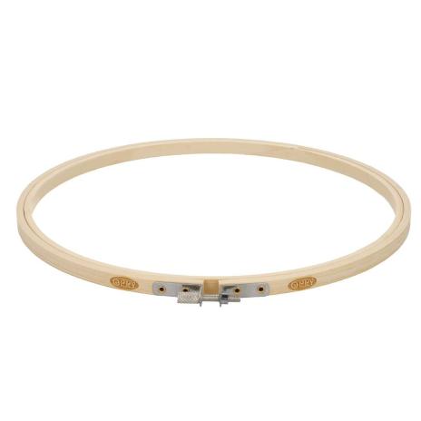 1 STüCK - STICKRING AUS HOLZ - Ø9,5CM