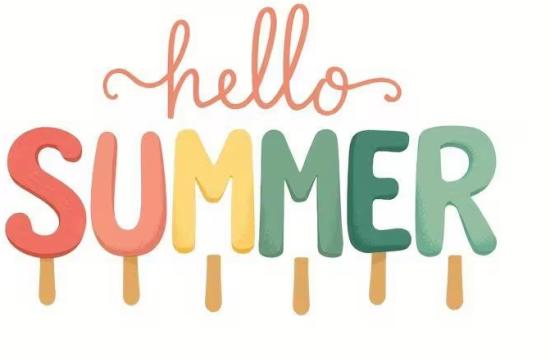 1 Stück - BÜGELBILD HELLO SUMMER EIS 11x18cm