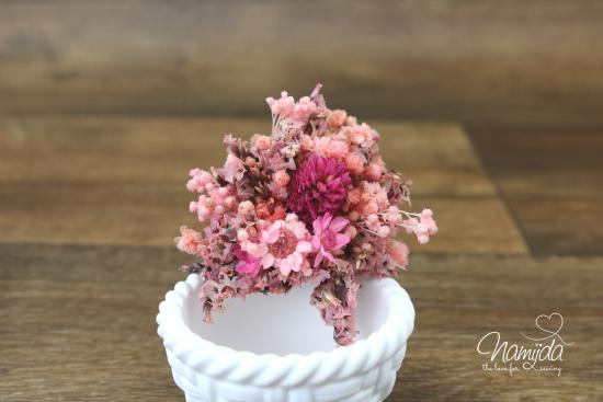 1 STÜCK - 1 STÜCK - TROCKENBLUMEN STRÄUßCHEN PINK