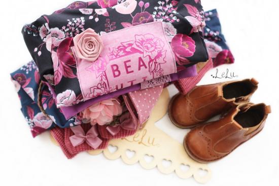 1 Stck. ♥ SATIN RoSE - FLieDER - 5,5cm ♥