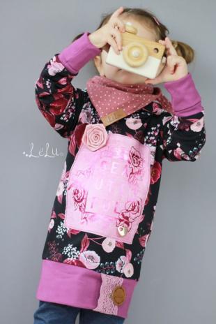 1 Stck. ♥ SATIN RoSE - GRau - 5,5cm ♥