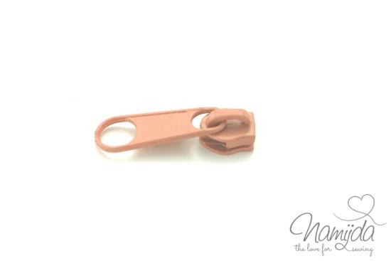 1 STÜCK - REIßVERSCHLuSS  ZiPPER - Apricot - 3mm
