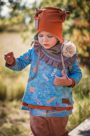 0,5 MTR. ♥ BIO  SoMMER BAUMWOLL Sweat RoST/FRENCH TERRY ♥