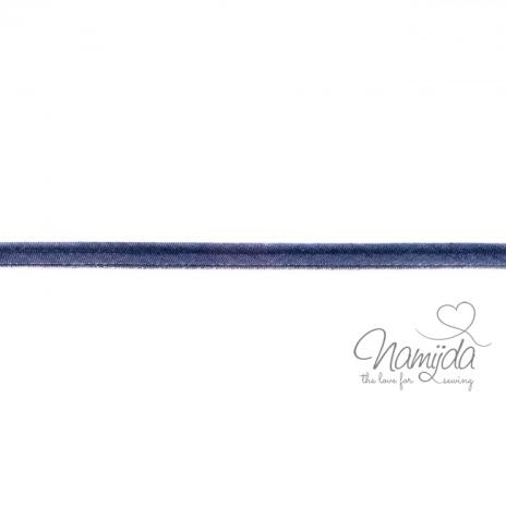 1 MTR. ♥ JEANS Paspelband DUNKELBLAU ♥ 100% Baumwolle