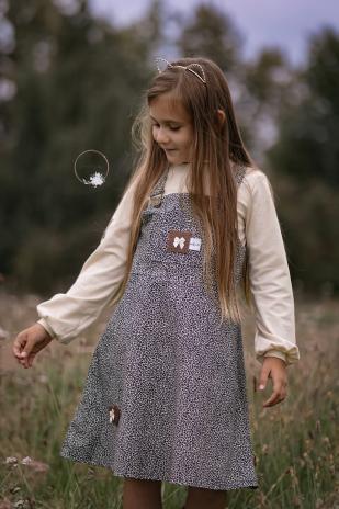0,5 MTR. ♥ WEICHER FEINCORD MINI LEO NATUR ♥