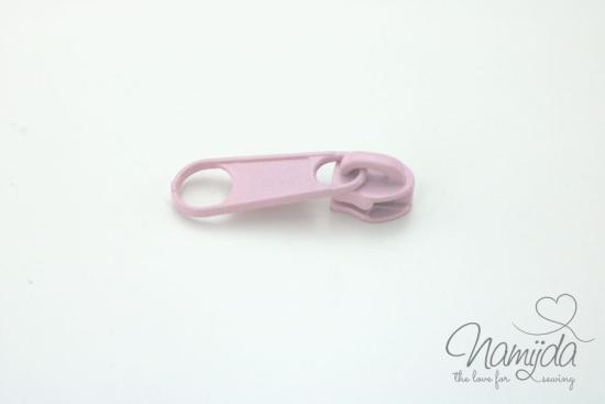 1 STÜCK - REIßVERSCHLuSS  ZiPPER - Flieder - 3mm