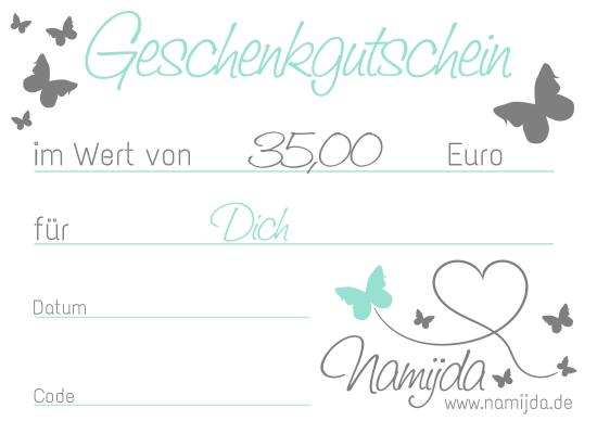 Gutschein im Wert von 35,00€