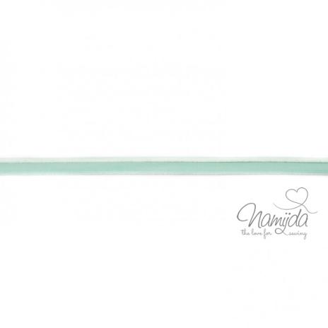1 MTR. ♥ Paspelband Hell Mint ♥ elastisch