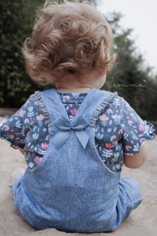 0,5 MTR. ♥ DENIM JEANS - SoMMERSWEAT - JEANS LGHT ♥