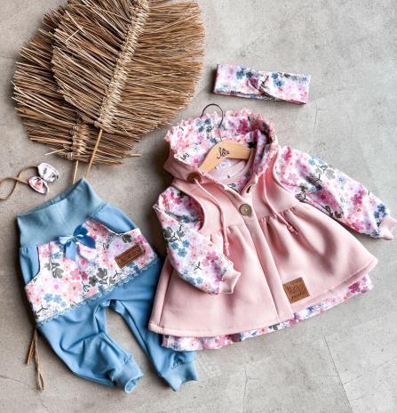 0,5 MTR. COLORFUL BLOSSOM - FRENCH TERRY