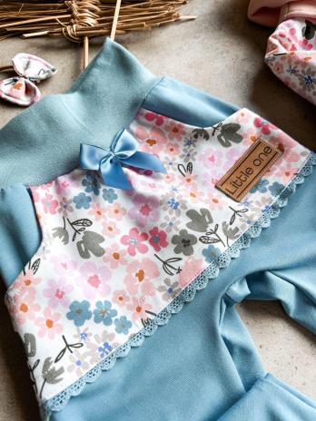 0,5 MTR. COLORFUL BLOSSOM - FRENCH TERRY