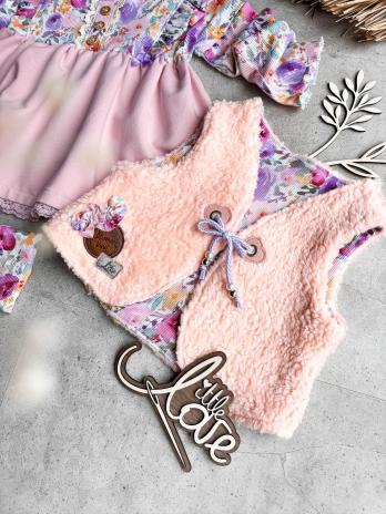 0,5 MTR. ♥ BAUMWOLL TEDDY / ZoTTEL APRICOT