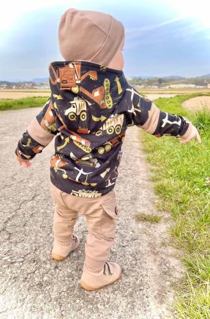 0,50 MTR. BAGGER CHILD FOREVER NAVY - SOFT SWEAT