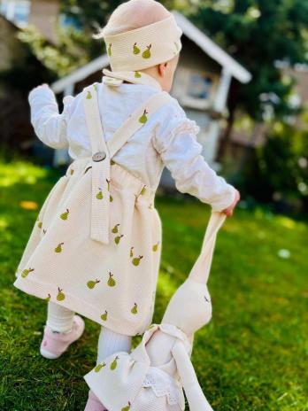 0,5 MTR. ♥ WAFFEL STRICKJERSEY - ZARTE BIRNEN ♥ SOFT PEARS ♥