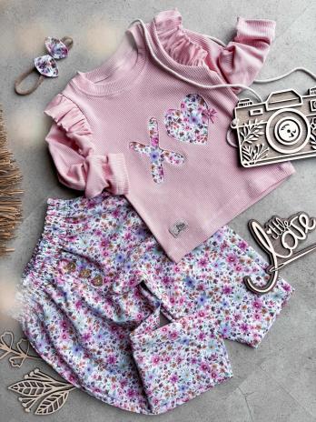 0,5 MTR.♥ BLÜTENMEER ROSE MINT BAUMWOLL POPELINE ♥