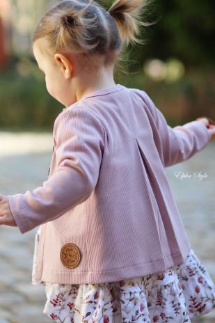 0,5 MTR. ♥ RIPPSTRICK JERSEY MAUVE ♥