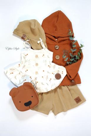 1 STüCK BäRCHEN RUCKSACK - BRAUN