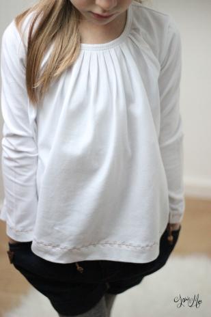 0,5 MTR. ♥  UNI BIO BAUMWOLLJERSEY WeiSS ♥