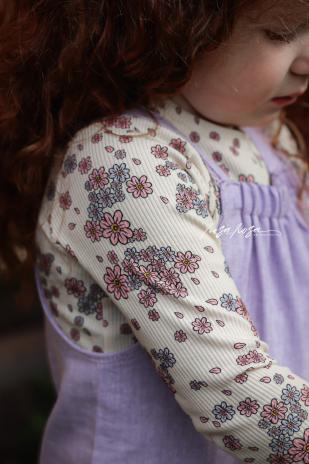 0,5 MTR.  ♥ RIPPSTRICK JERSEY CANDYTUFT ROSE ♥