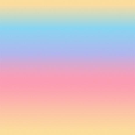 0,5 MTR. ♥ ZUCKERWATTE RAINBOW KOMBI EIGENPRODUKTION - JERSEY ♥