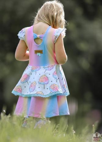 VORBESTELLUNG CA. 3 WOCHEN - 0,5 MTR. ♥ ZUCKERWATTE EIGENPRODUKTION - JERSEY ♥