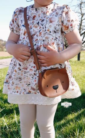 ♥1 Mtr. Wäschespitze - SCHLEIFENBLÜTE - 6cm - CREME ♥