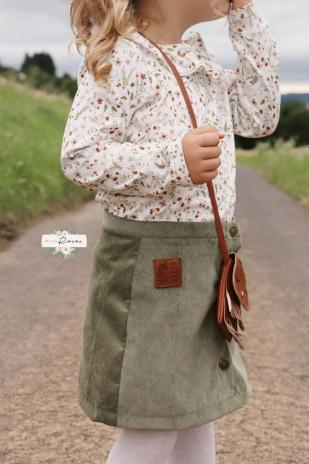 0,5 MTR. ♥ WEICHER  FEINCORD KHAKI ♥