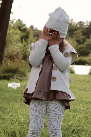 0,5 MTR. ♥  UNI BIO BAUMWOLLJERSEY TAUPE ♥