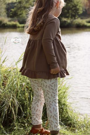 0,5 MTR. ♥  UNI BIO BAUMWOLLJERSEY TAUPE ♥